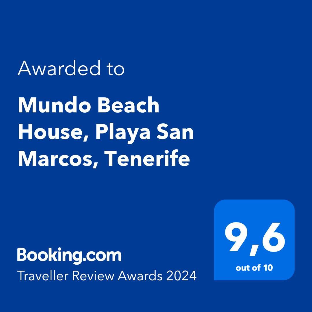 Mundo Beach House, Playa San Marcos, Tenerife Icod de los Vinos Kültér fotó